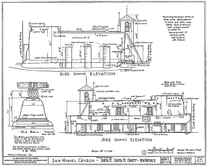 San Miguel Church Floor Plans